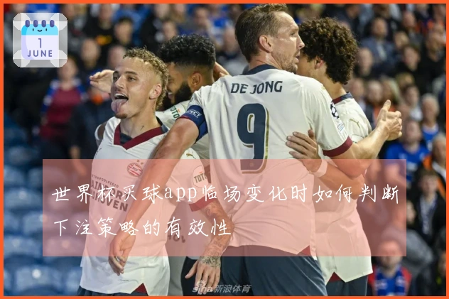 世界杯买球app临场变化时如何判断下注策略的有效性